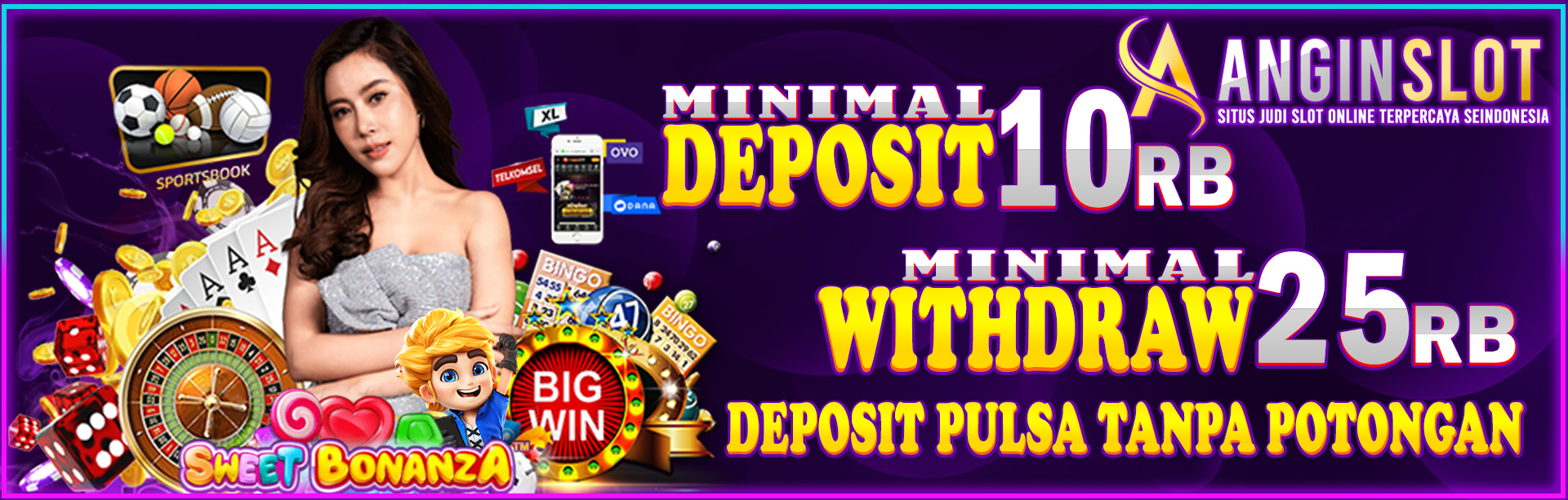 Minimal Deposit Pulsa Tanpa Potongan